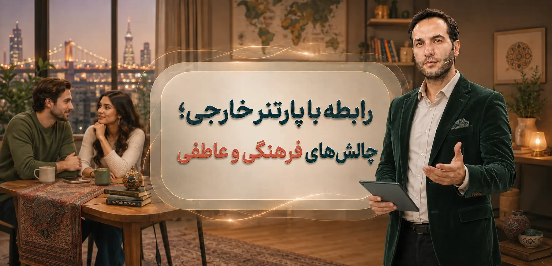 رابطه با پارتنر خارجی؛ چالش‌های فرهنگی و عاطفی