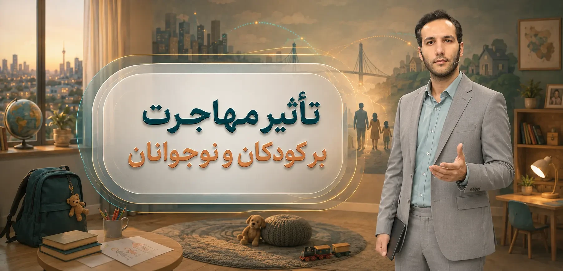 تأثیر مهاجرت بر کودکان و نوجوانان؛ علائم و راهکارها