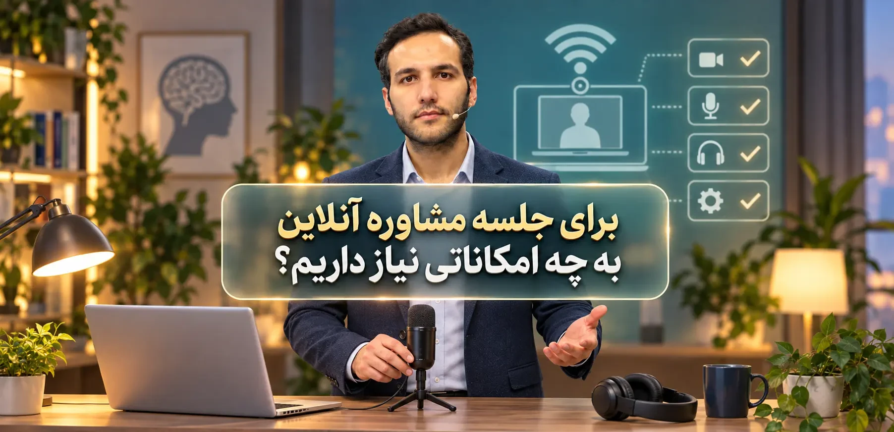 برای جلسه مشاوره آنلاین به چه امکاناتی نیاز داریم؟