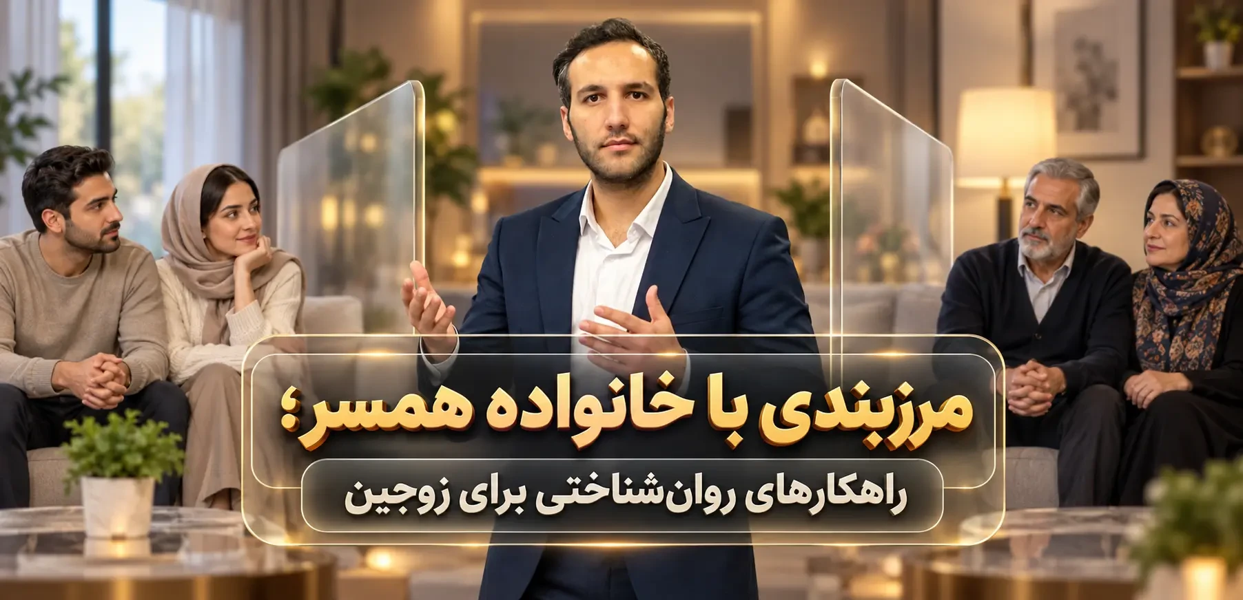 مرزبندی با خانواده همسر؛ راهکارهای روان‌شناختی برای زوجین