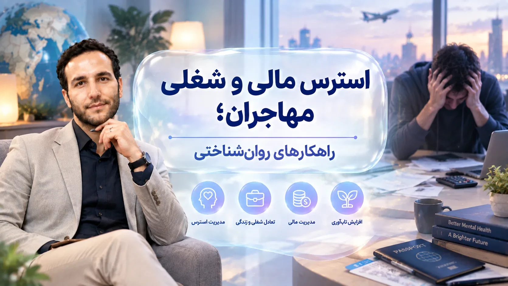 استرس مالی و شغلی مهاجران؛ راهکارهای روان‌شناختی
